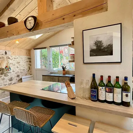 Ferienhaus Maison Renovee, Loft Artiste, Brem Sur Mer, 3 Pers, Wifi - Fr-1-231-336