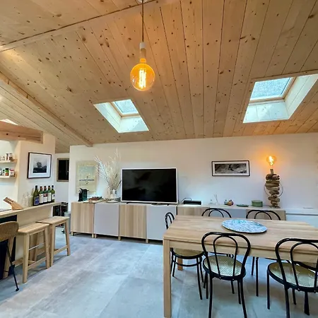 펜션 Maison Renovee, Loft Artiste, Brem Sur Mer, 3 Pers, Wifi - Fr-1-231-336 *